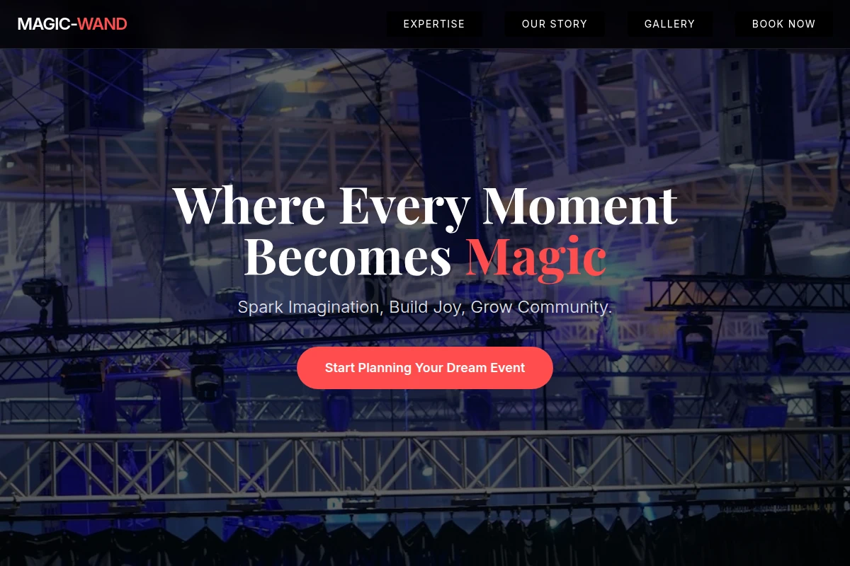 Magic-wand Party Planner